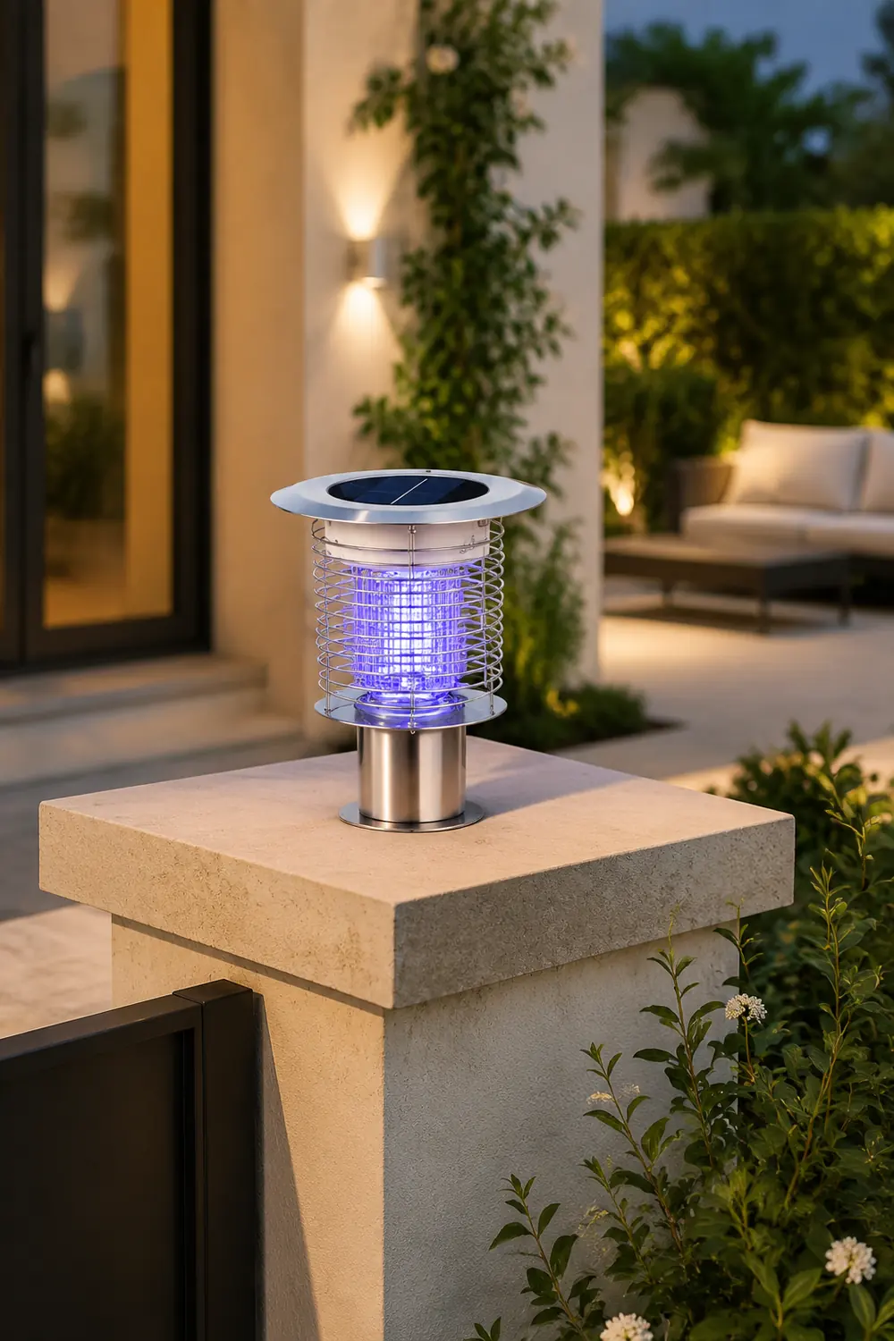 Waterproof USB Solar Bug Zapper Mosquito Killer Lamp Garden Lights复制 - Lumpaz