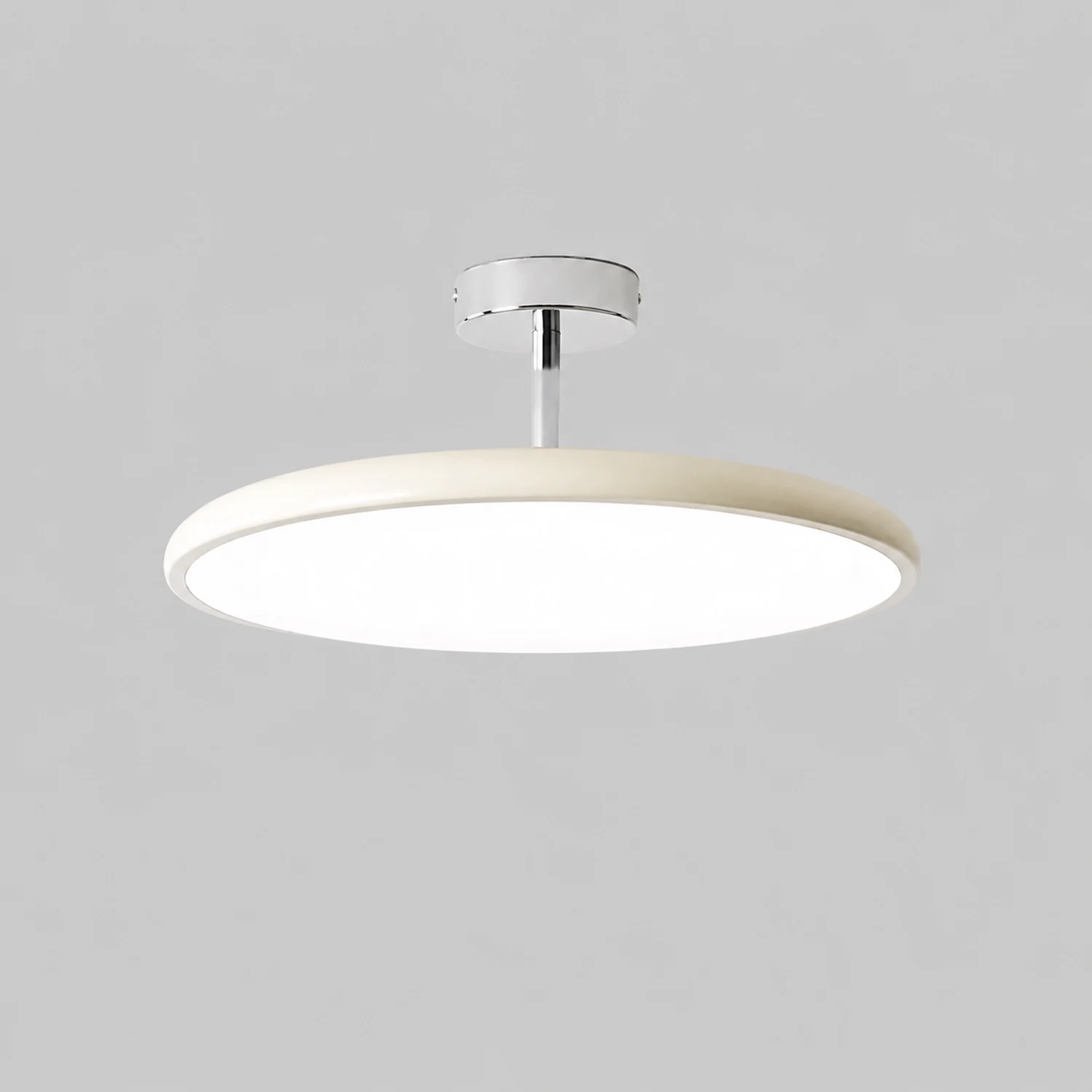 Valentina Vintage Flush Mount Ceiling Light Metal Red/White/Green LED Bedroom - Lumpaz
