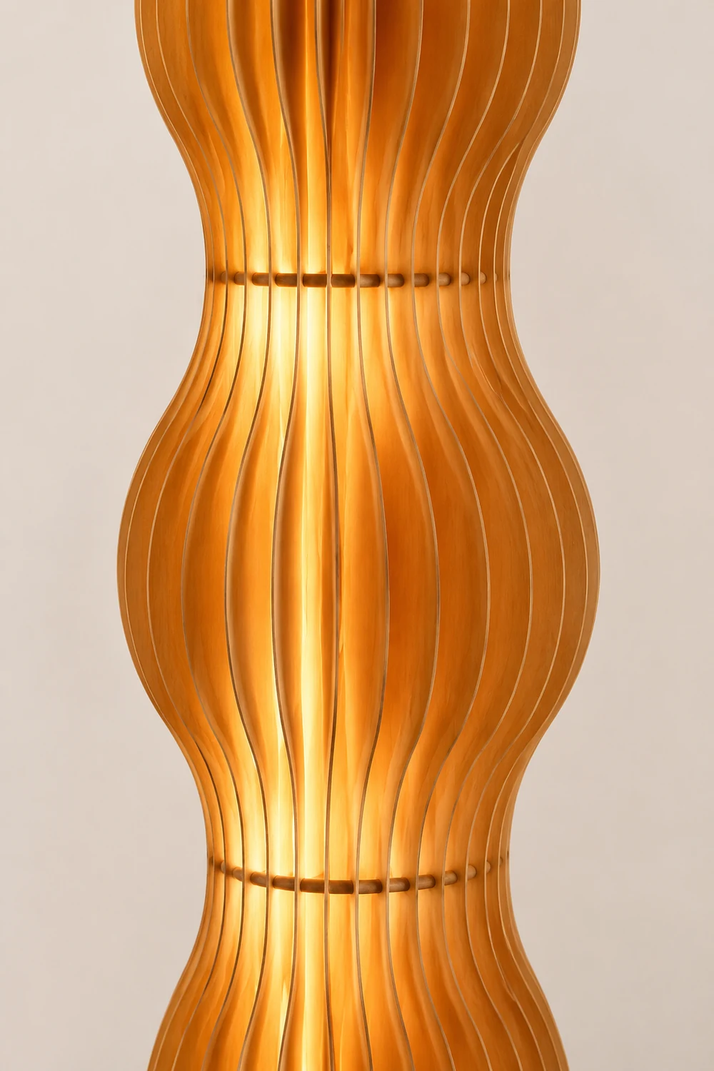 Ozawa Floor Lamp Unique Modern, Wooden Creative - Lumpaz