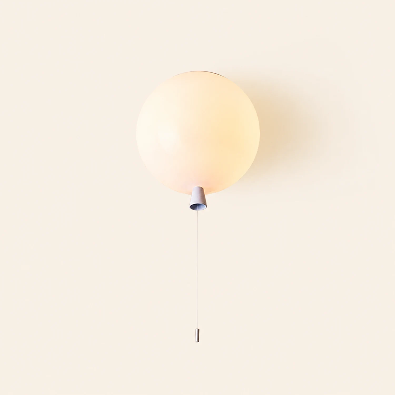 Fateh Glossiness Ceiling Light Balloon Flush Mount Ceiling Light, Bedroom - Lumpaz