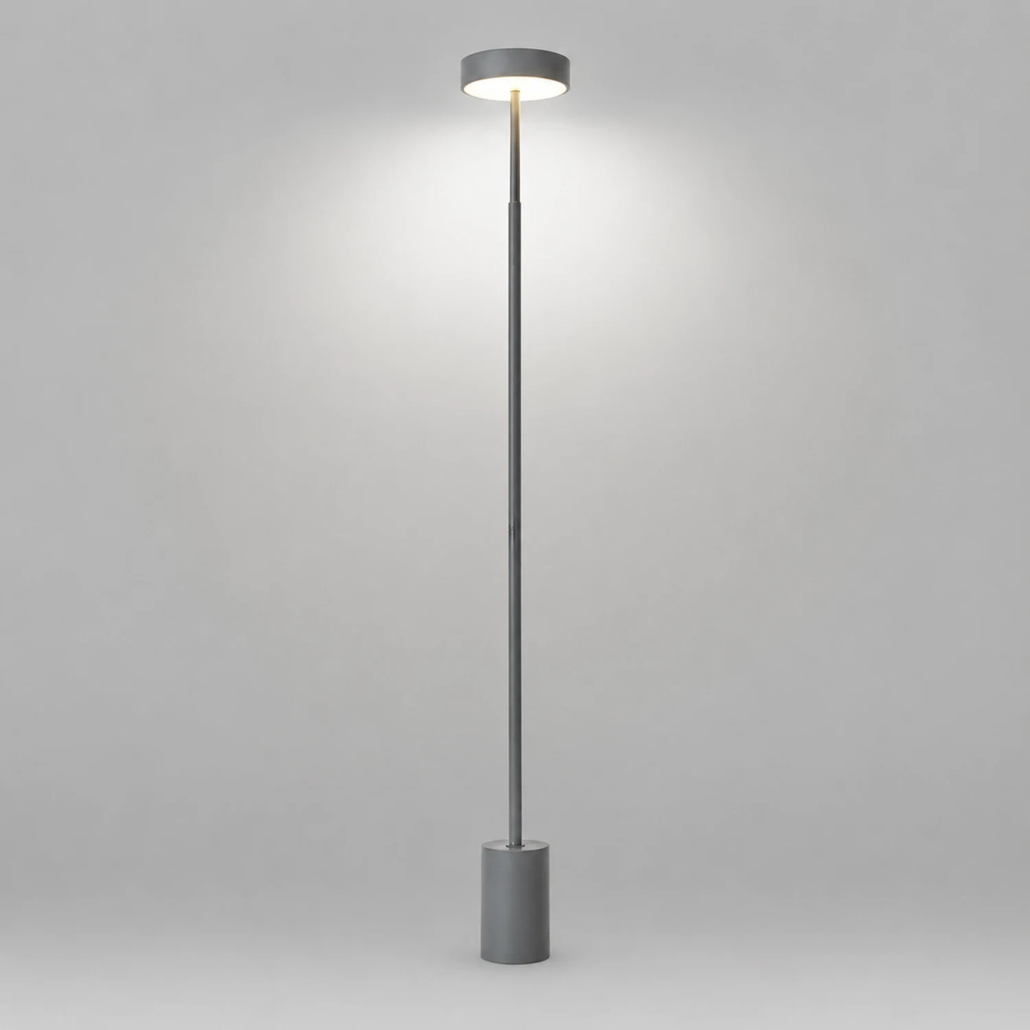 Edge Floor Lamp Linear Modern/Minimalist, Black/White/Gray, Bedroom - Lumpaz