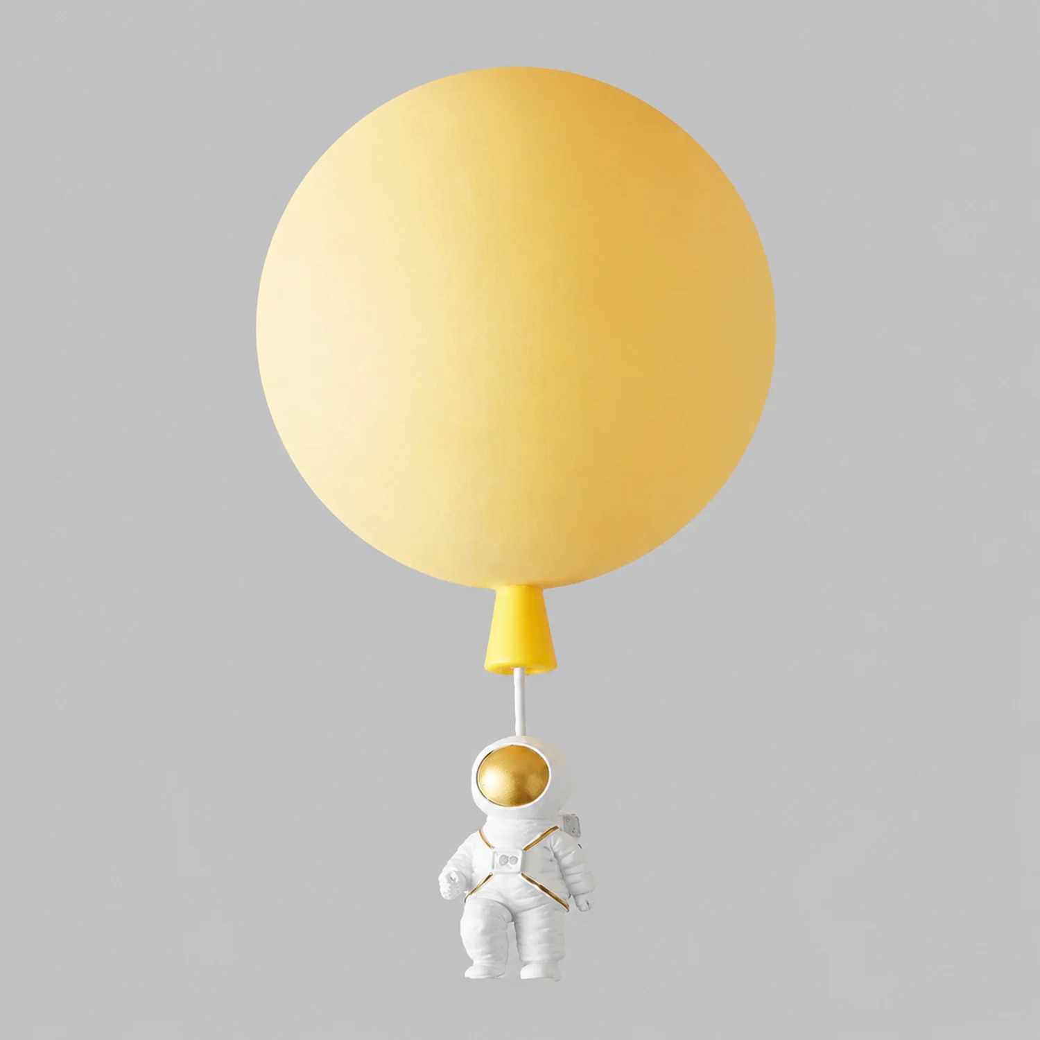 Fateh Astronaut Balloon Flush Mount Ceiling Light 8 Color Bedroom - Lumpaz