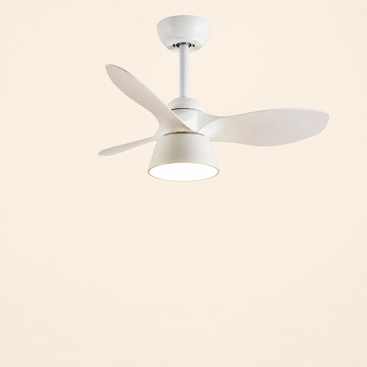 Walters Ceiling Fan with Light, 3 Color, L 33" - Lumpaz