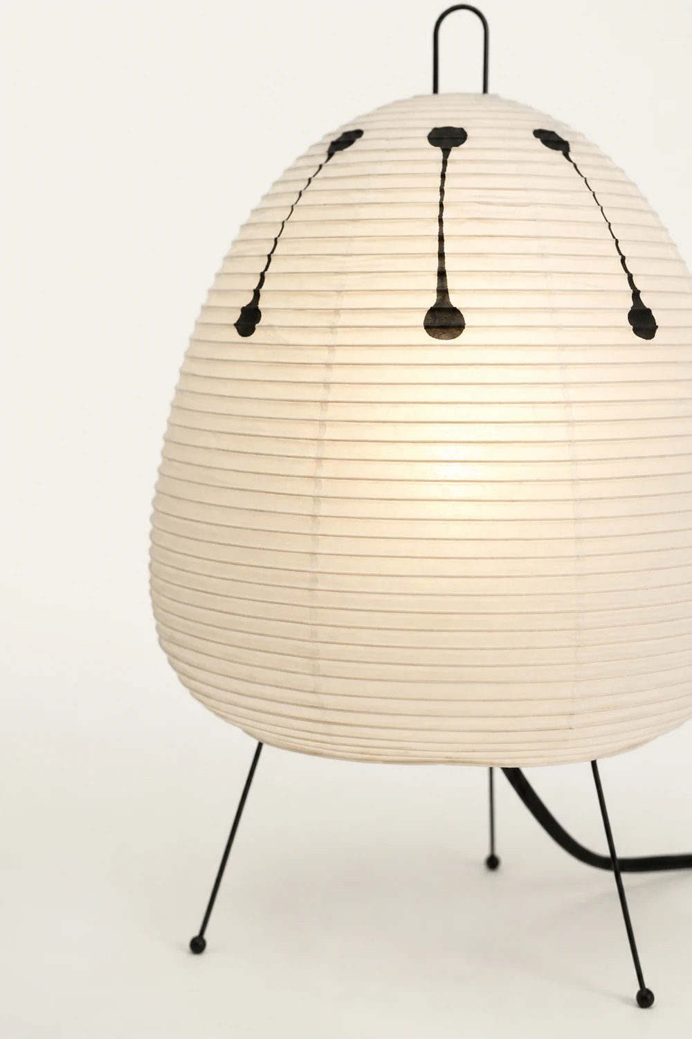 Renée Post Modern Funky Floor Lamp, Artificial Paper/Metal, White - Lumpaz