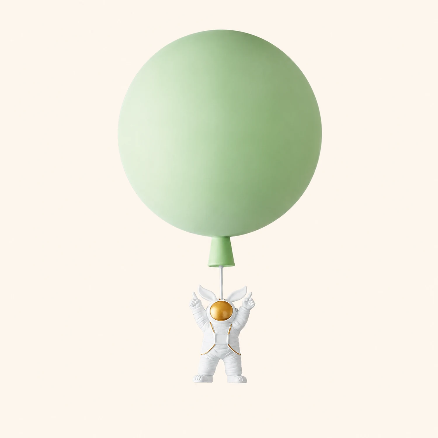 Fateh Astronaut Balloon Flush Mount Ceiling Light 8 Color Bedroom - Lumpaz