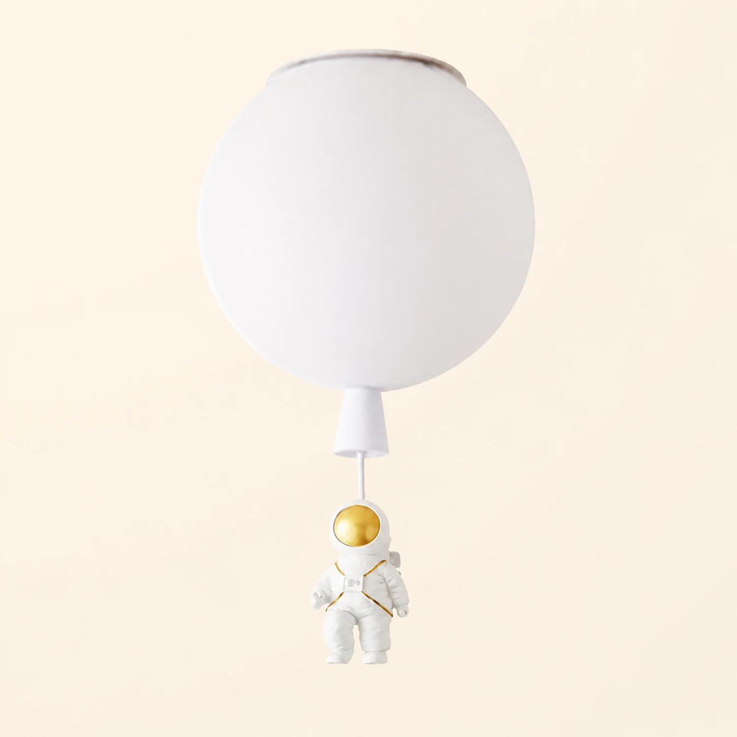 Fateh Astronaut Balloon Flush Mount Ceiling Light 8 Color Bedroom - Lumpaz