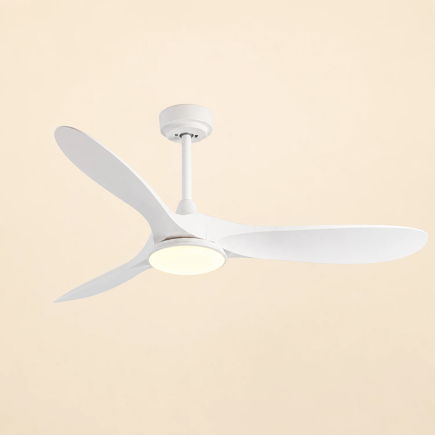 Garner 3-Blade Ceiling Fan with Light, 3 Color, DIA 52'' - Lumpaz