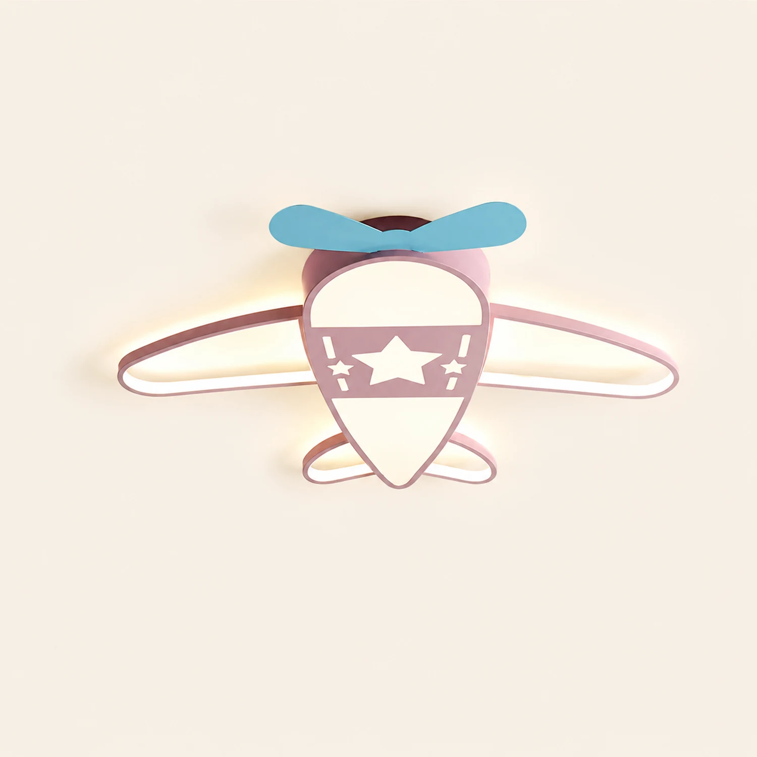 Morandi Modern Airplane Shaped Flush Mount Ceiling Light - Lumpaz