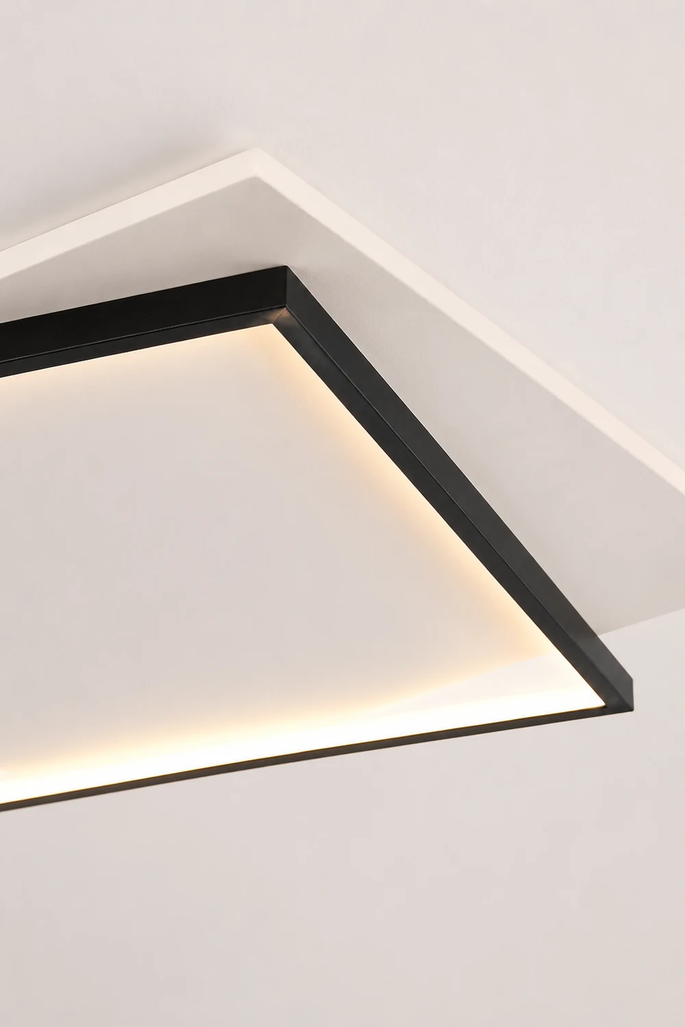 Quinn Modern Duo-Square Flush Mount Ceiling Light - Lumpaz