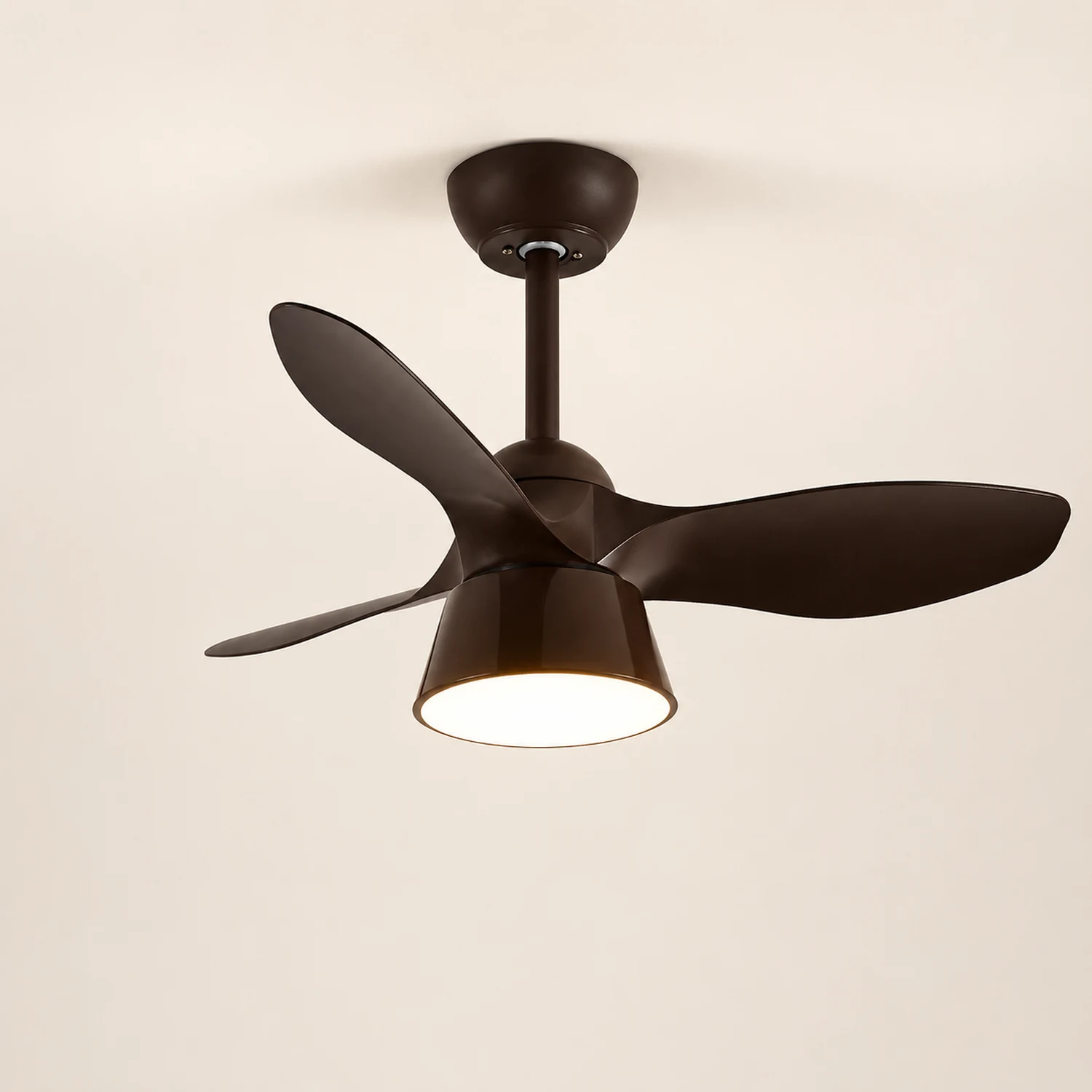 Walters Ceiling Fan with Light, 3 Color, L 33" - Lumpaz