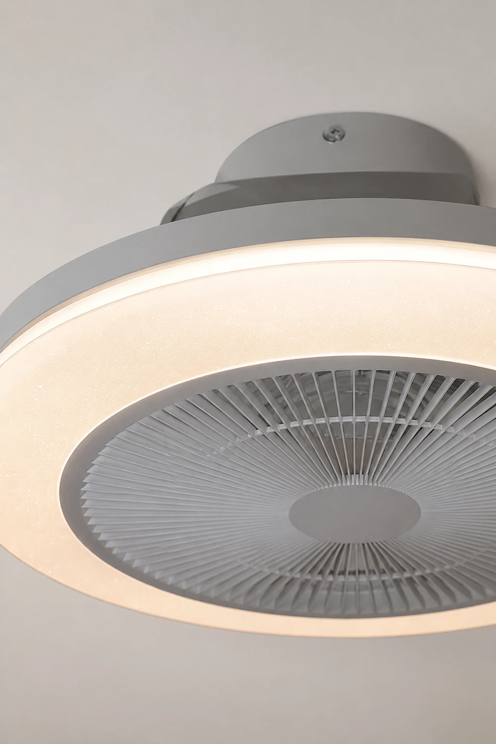 Morandi RGB Bluetooth Ceiling Fan with Light, DIA 19" - Lumpaz
