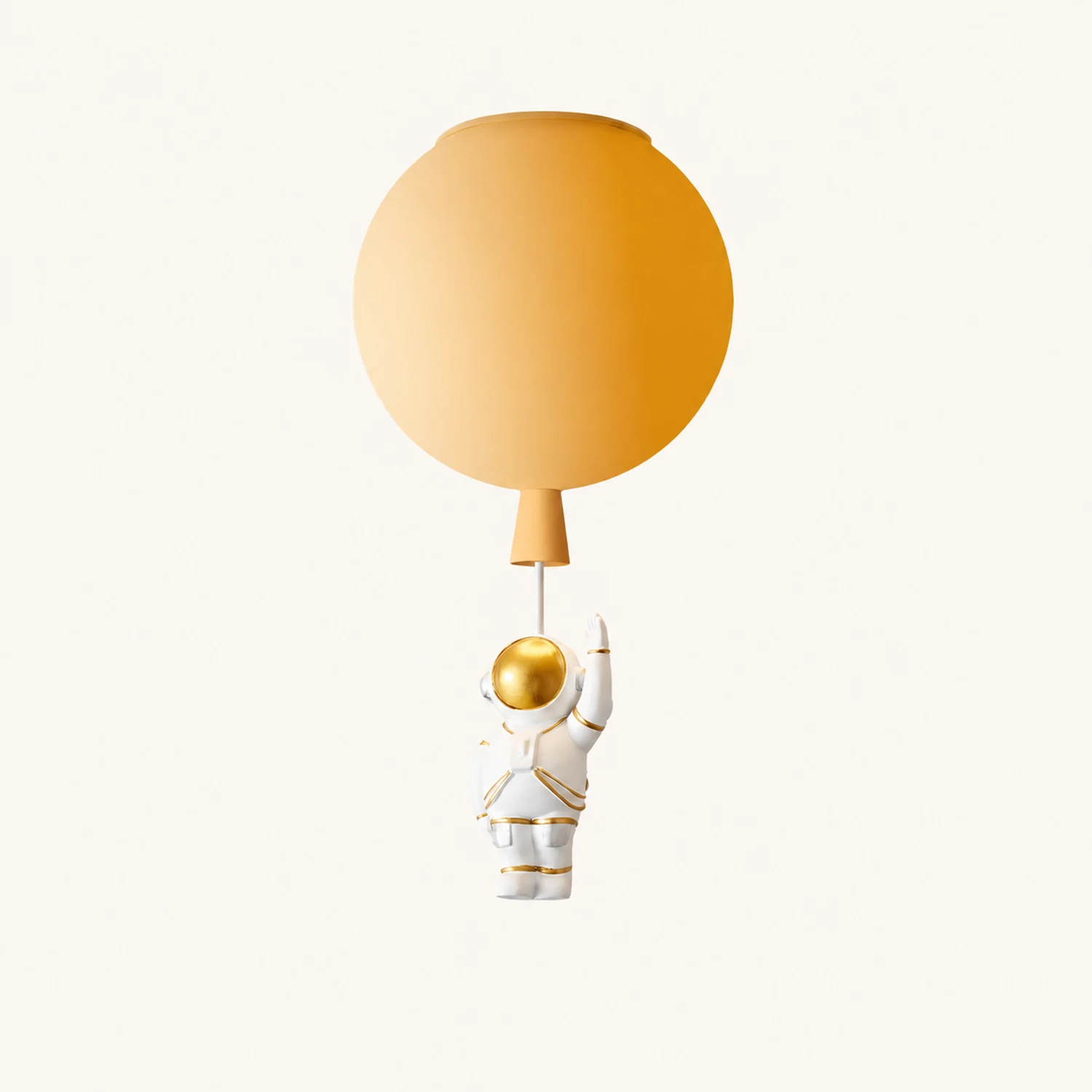 Fateh Astronaut Balloon Flush Mount Ceiling Light 8 Color Bedroom - Lumpaz