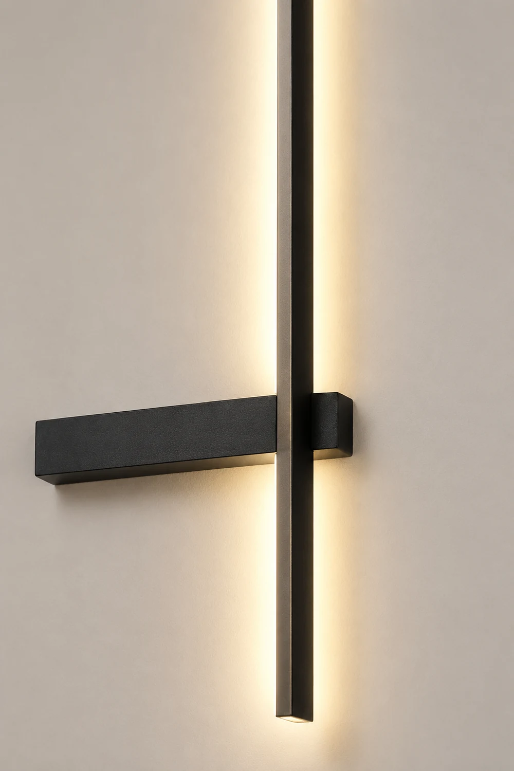Line Strips Waterproof Led Black Modern Outdoor Wall Lights - Lumpaz