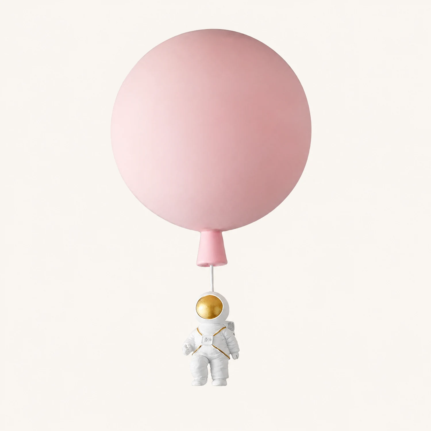 Fateh Astronaut Balloon Flush Mount Ceiling Light 8 Color Bedroom - Lumpaz