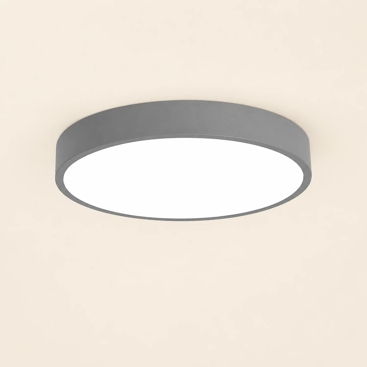 Morandi Ceiling Light Round Flush Mount Yellow/Blue/Green/Pink/Gray Bedroom - Lumpaz