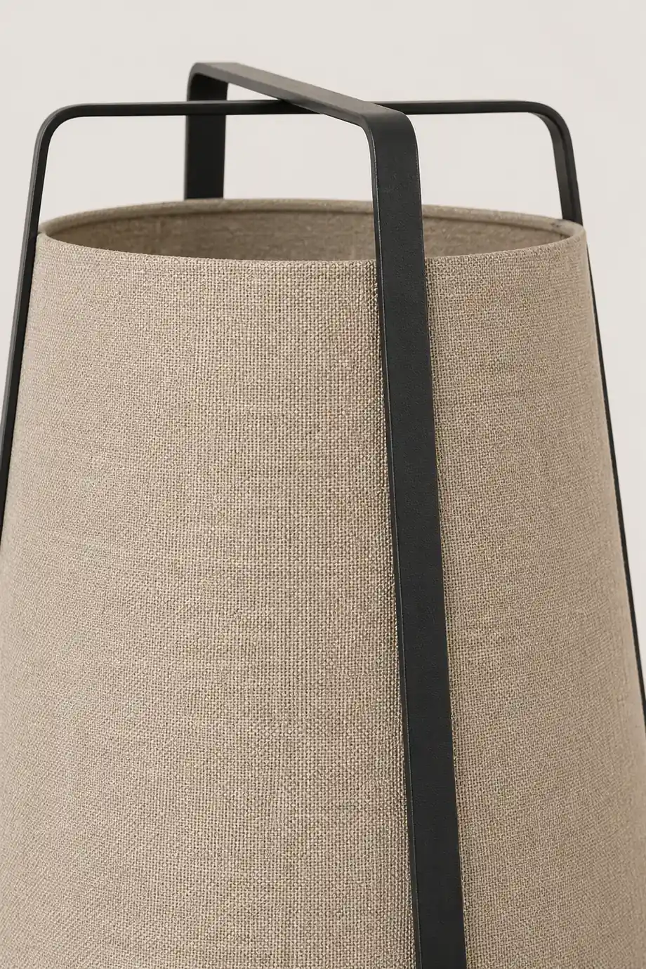 Renée Modern Minimalist Metal/Fabric Floor Lamp Living Room/Bedroom - Lumpaz