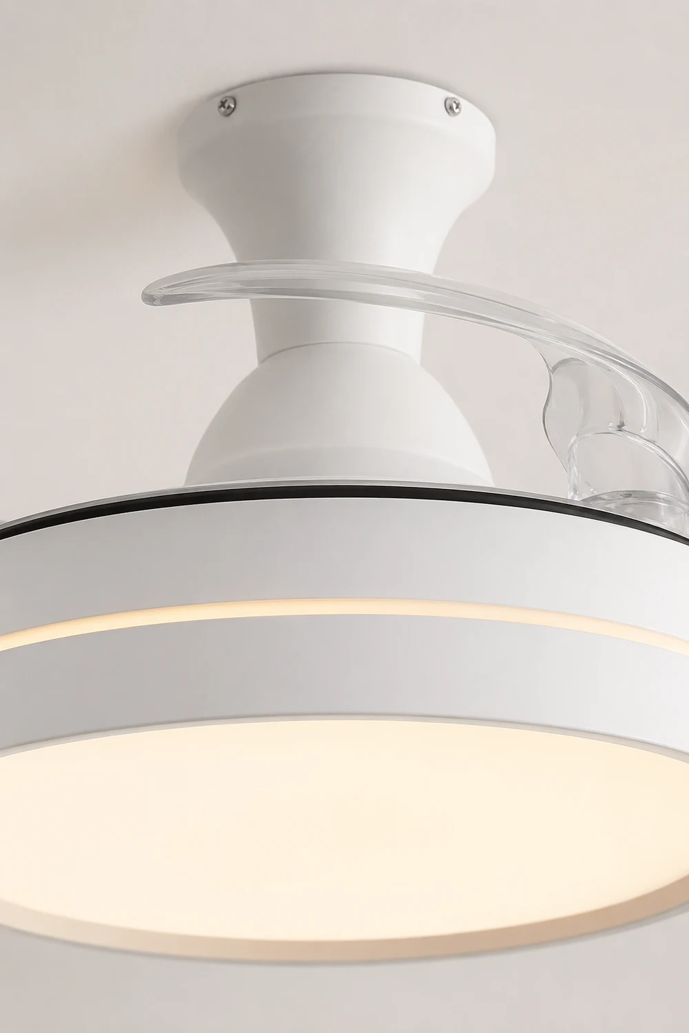 Morandi Ceiling Fan with Light, 4 Color, DIA 35.8"/42.1" - Lumpaz
