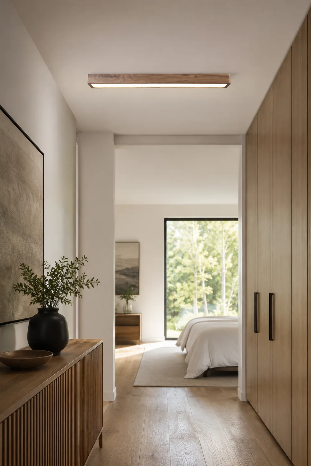 Ozawa Rectangular Designer Flush Mount Ceiling Light - Lumpaz