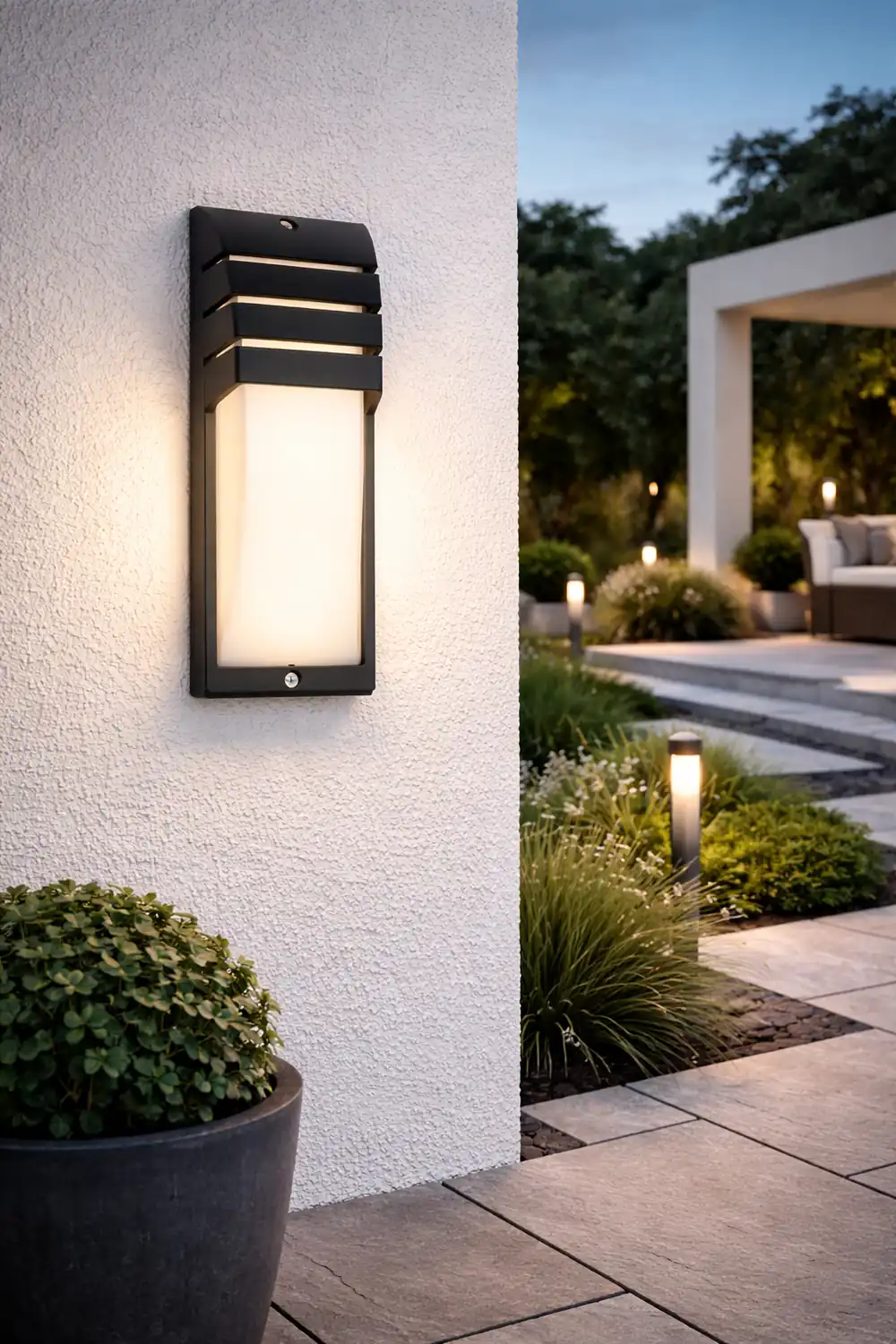 Waterproof LED Wall Lights for Outdoor Balcony Terrace Aisle - Lumpaz