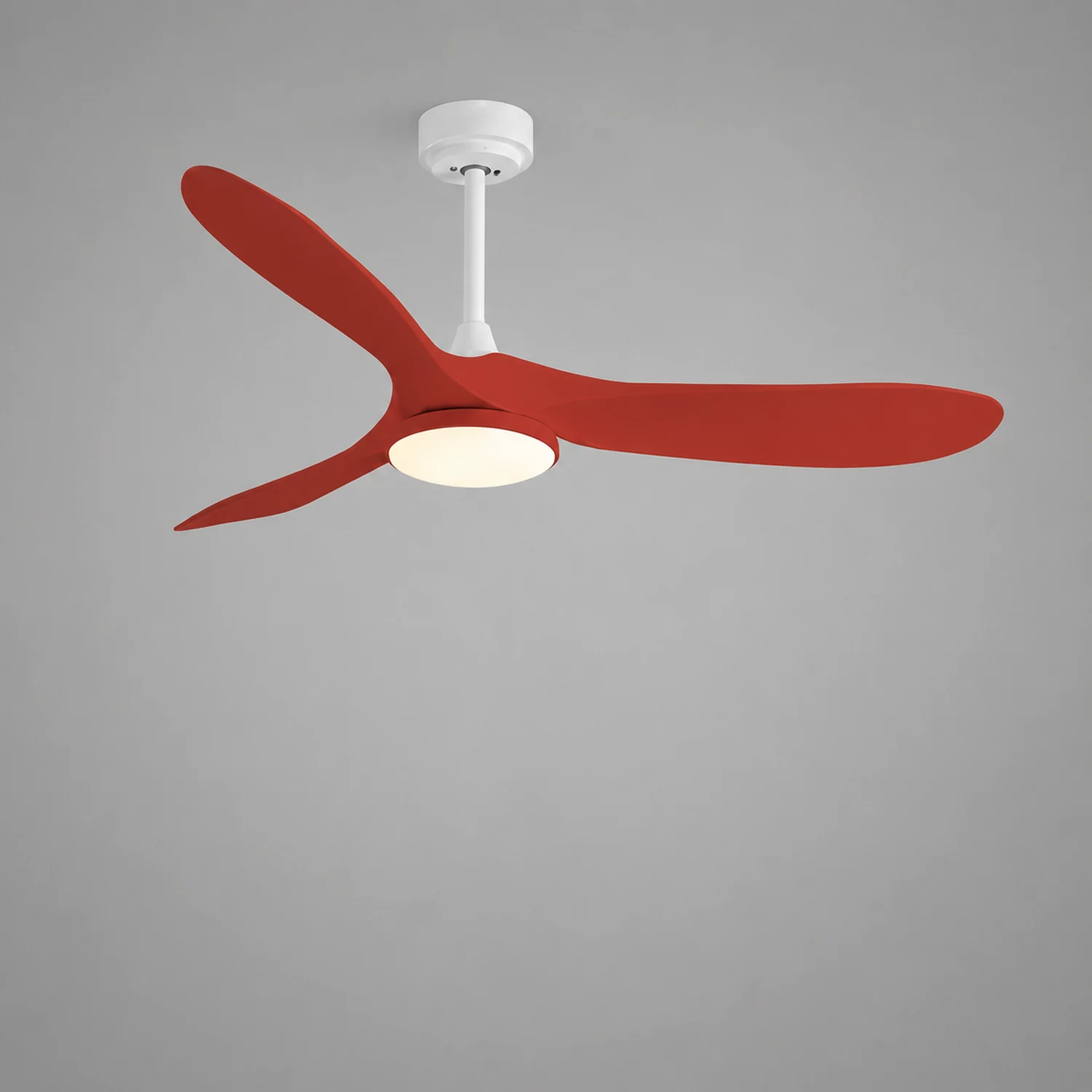 Garner 3-Blade Ceiling Fan with Light, 3 Color, DIA 52'' - Lumpaz