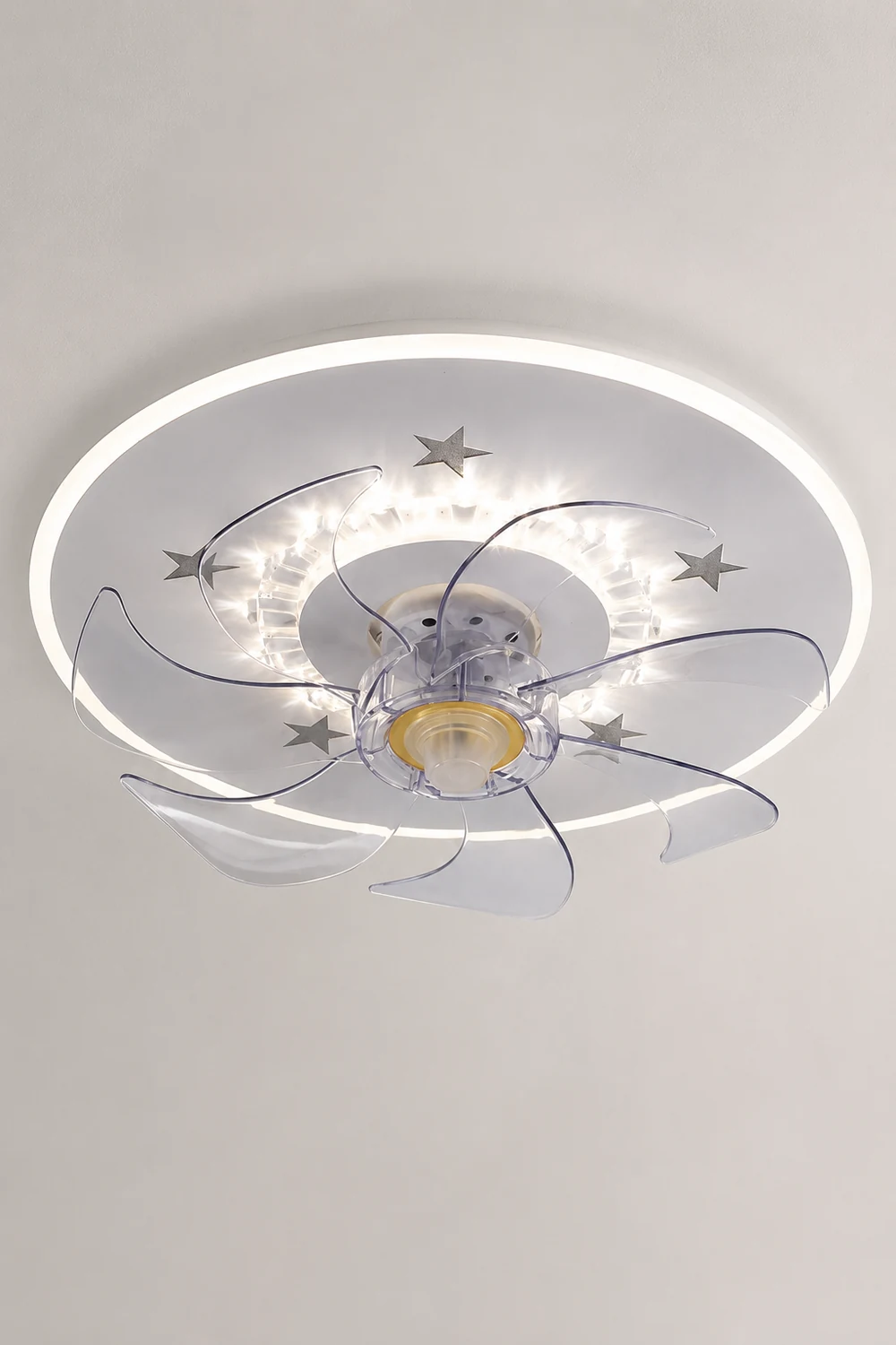 Minori Ceiling Fan with Light, 5 Style, DIA 16"/19" - Lumpaz
