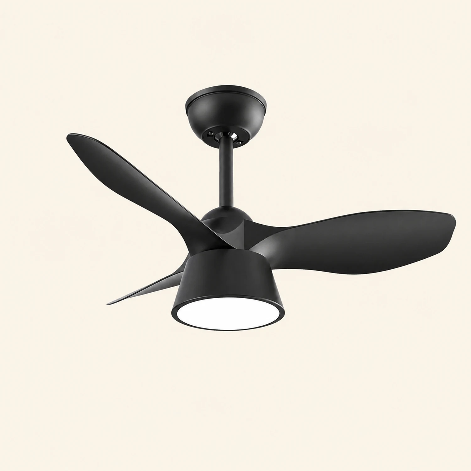 Walters Ceiling Fan with Light, 3 Color, 31.5" - Lumpaz