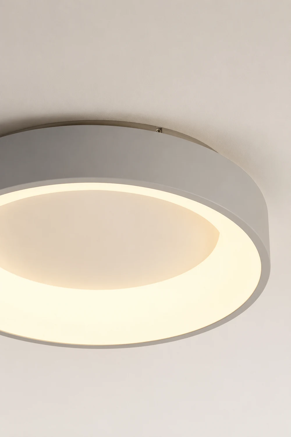 Quinn Modern Flush Mount Ceiling Light, LED, Bedroom/Dining Room - Lumpaz
