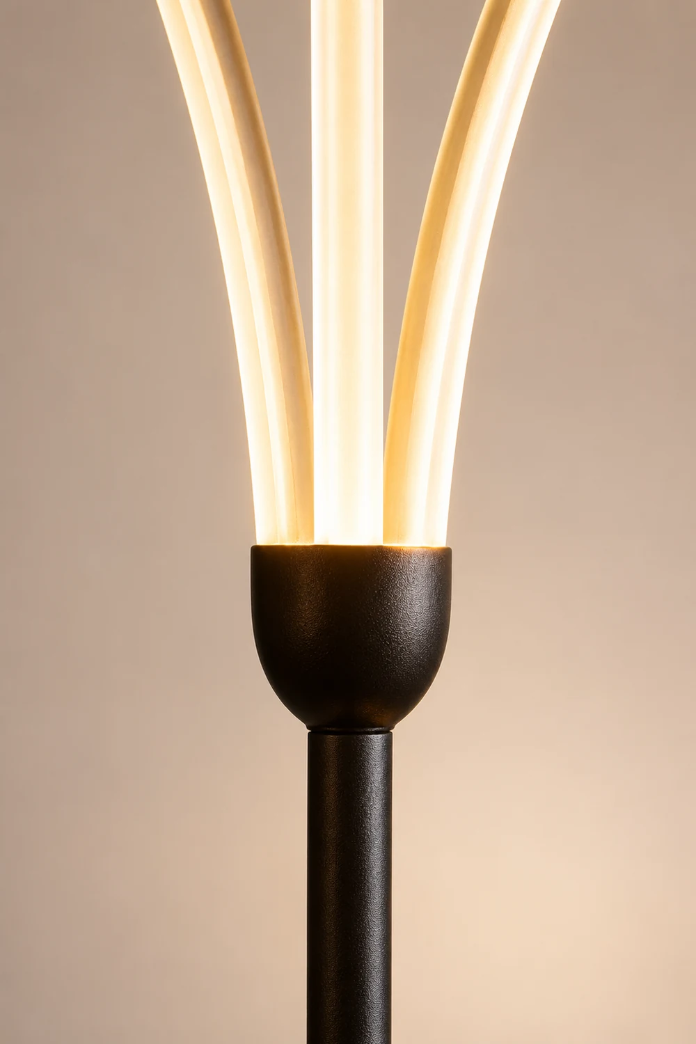 Edge Minimalist Designer Tree-Like Floor Lamp, Metal/Acrylic - Lumpaz
