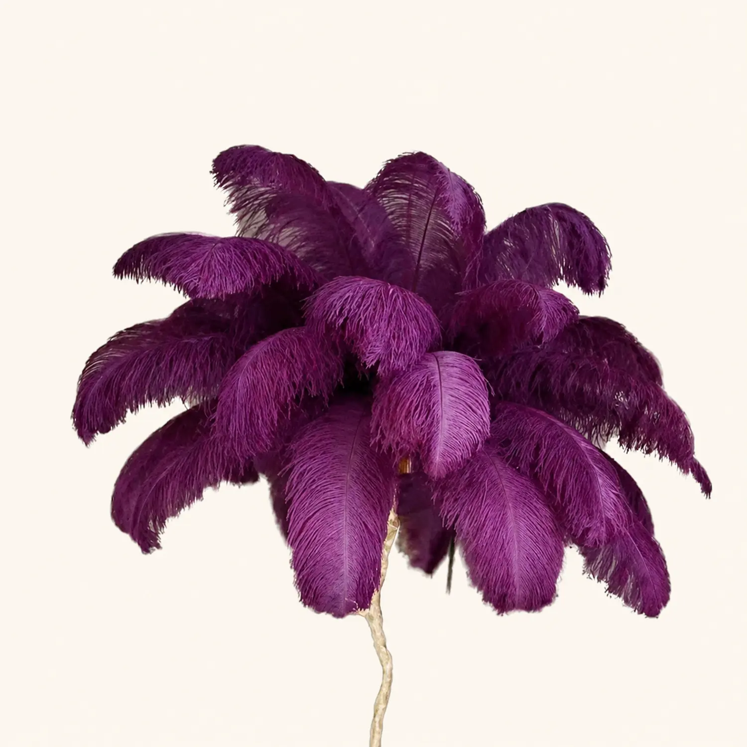 O'Moore Nordic Luxury Unique Ostrich Feather Floor Lamp/Table Lamp - Lumpaz