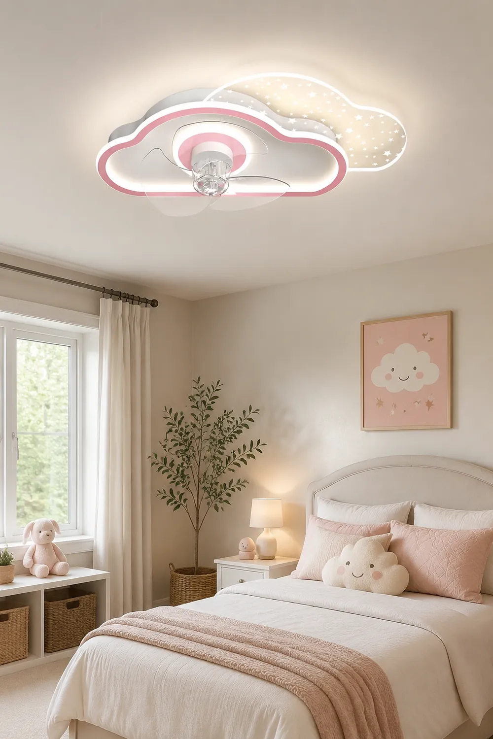 Minori Ceiling Fan with Light, 6 Style, 20"/21"/24" - Lumpaz