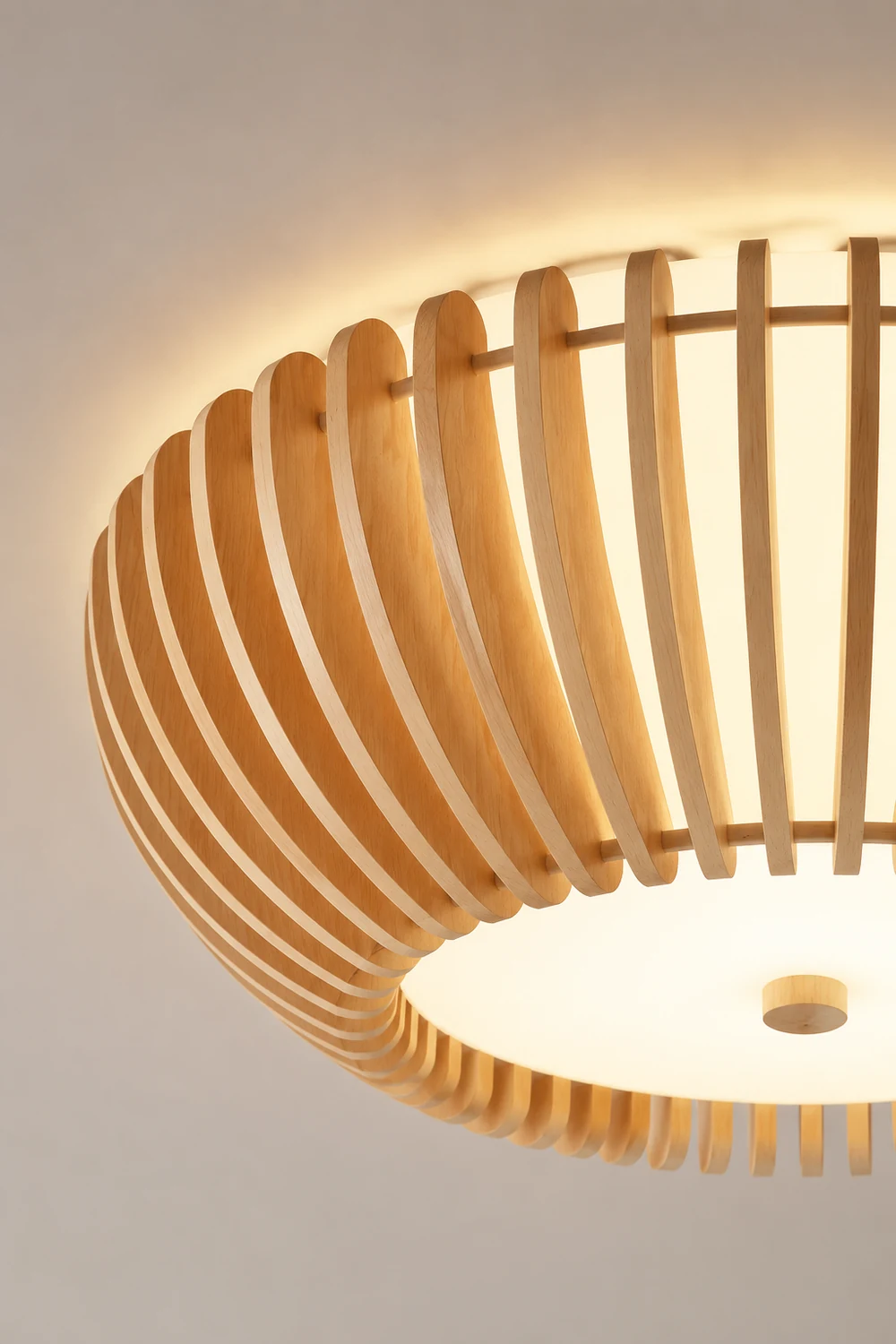 Ozawa Ceiling Light Round LED, Living room/Kitchen - Lumpaz