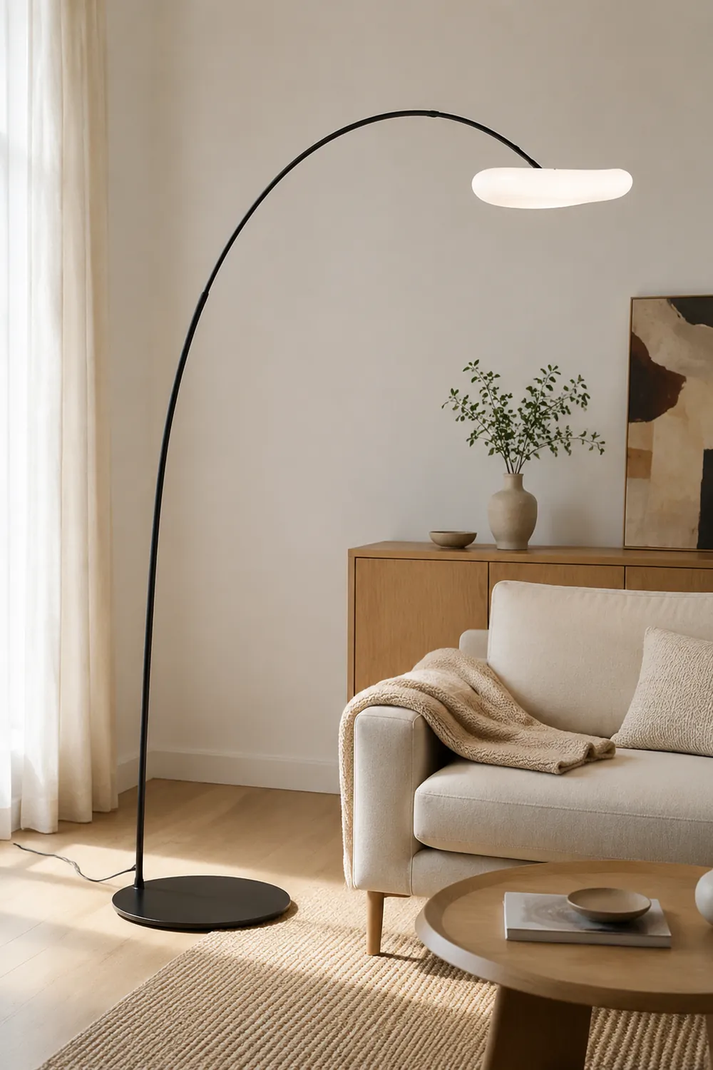 Minori Metal Floor Lamp Living Room/Bedroom Metal Living Room - Lumpaz