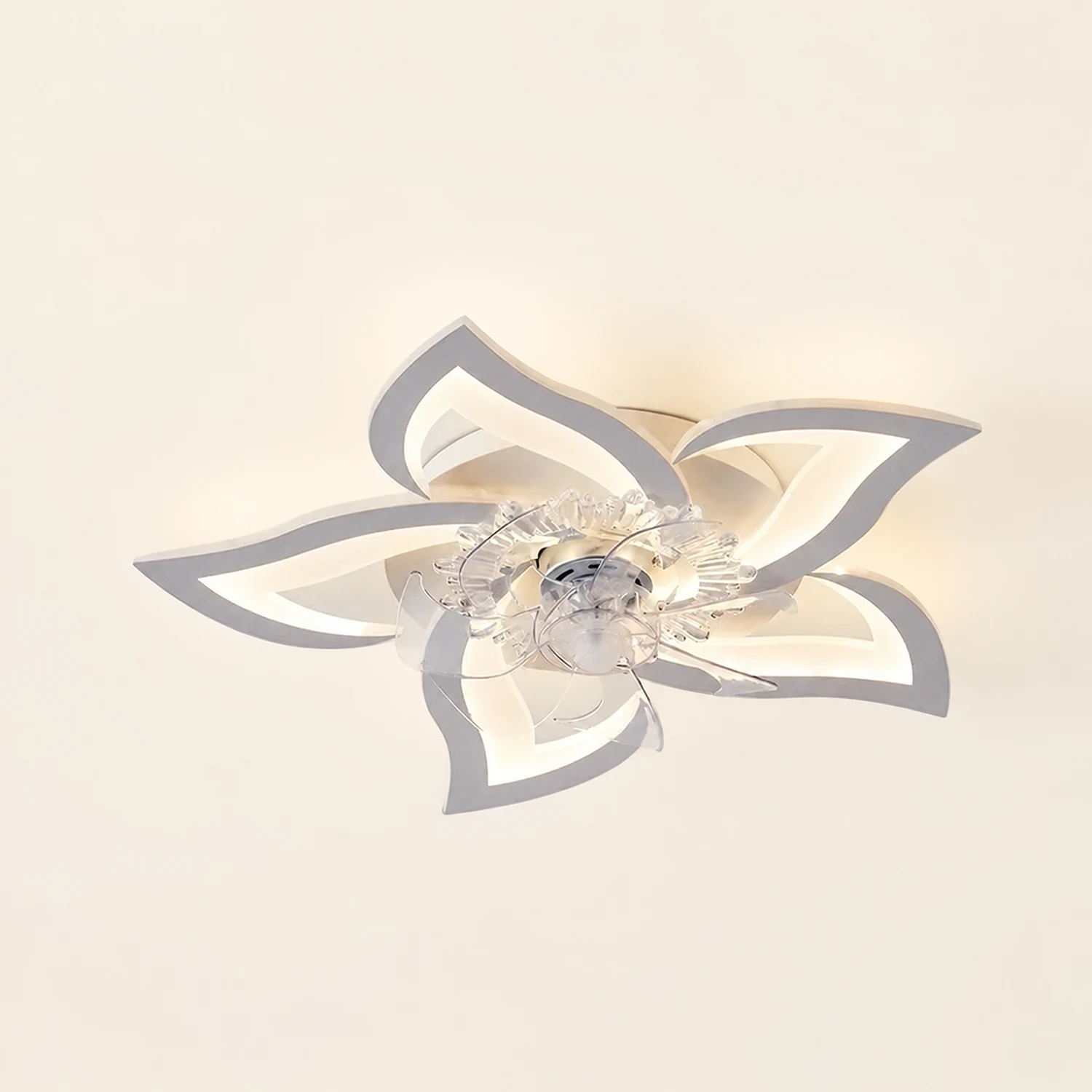 Hana Ceiling Fan with Light, 8 Style - Lumpaz