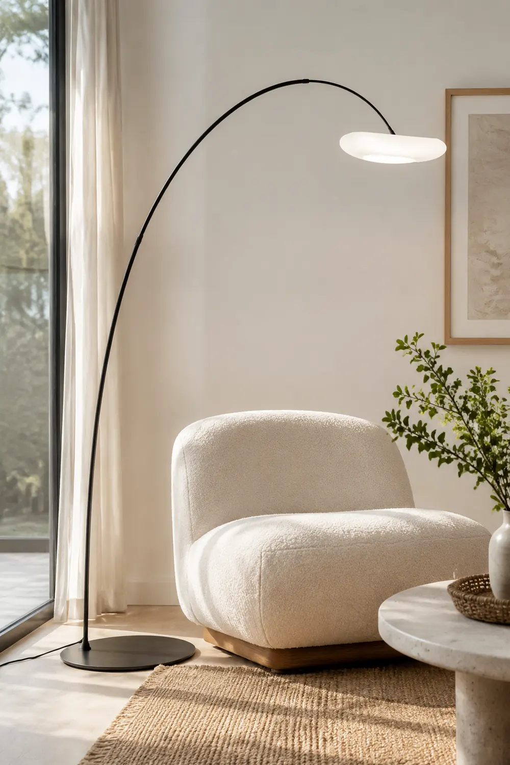 Minori Metal Floor Lamp Living Room/Bedroom Metal Living Room - Lumpaz
