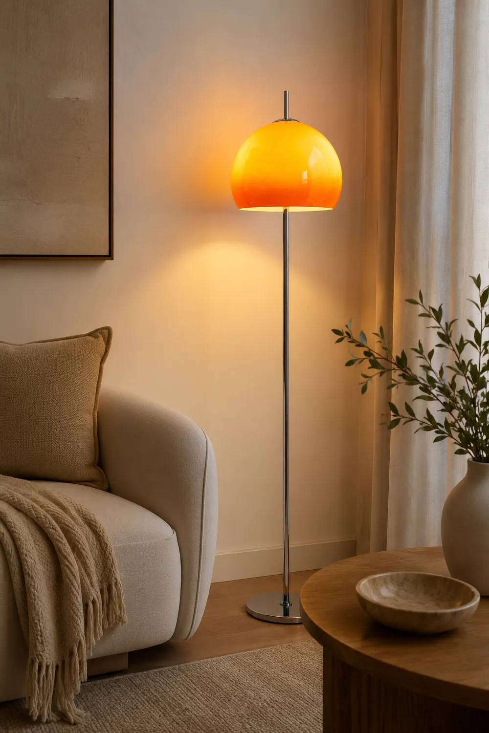 Salgado Sunset Floor Lamp 3 Color Temperature Switchable Gradient Color - Lumpaz