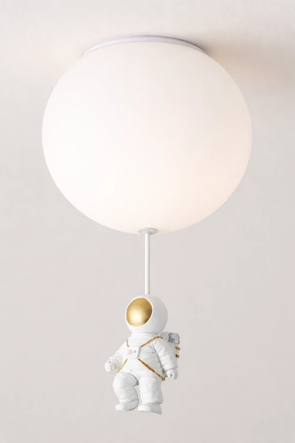 Fateh Astronaut Balloon Flush Mount Ceiling Light 8 Color Bedroom - Lumpaz