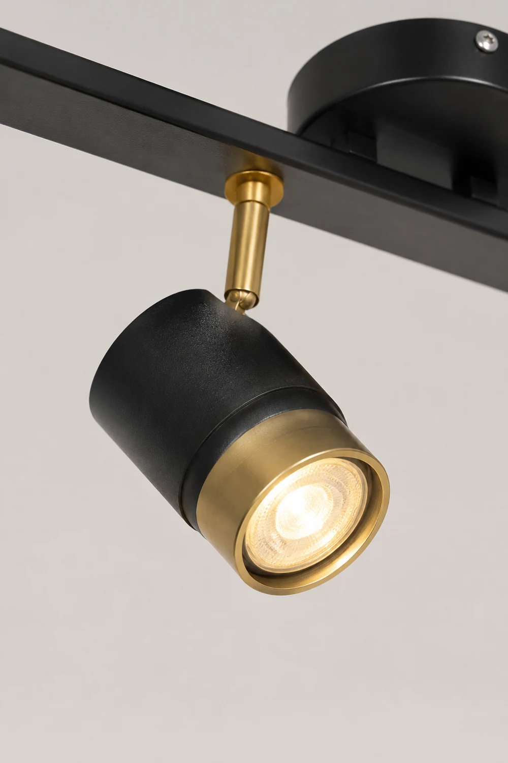 Evette Semi-Flush Mount Ceiling Light Color Temperature Switchable, 4/5 Head - Lumpaz