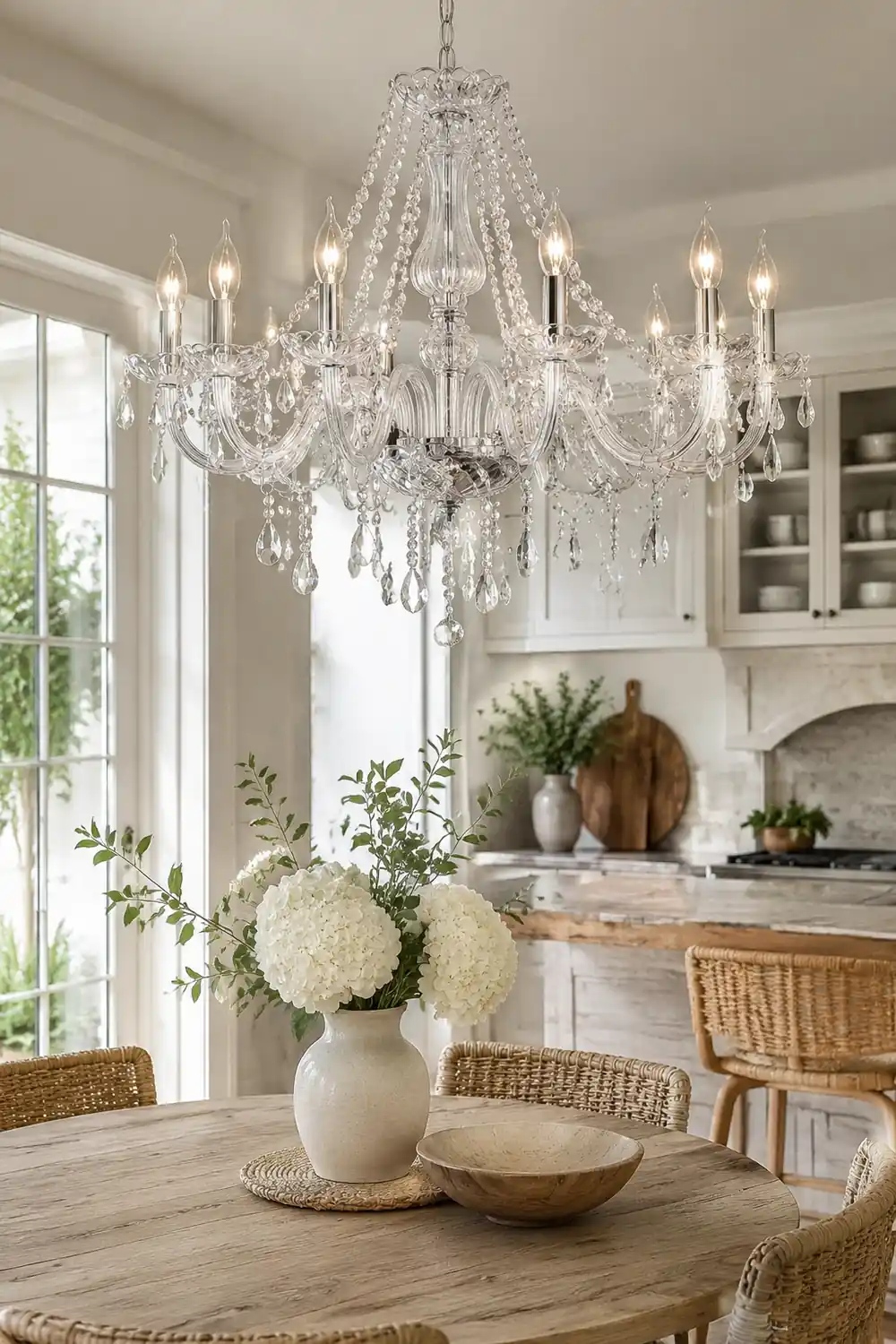 Silva Luxury Candlestick Crystal Chandelier, Clear - Lumpaz