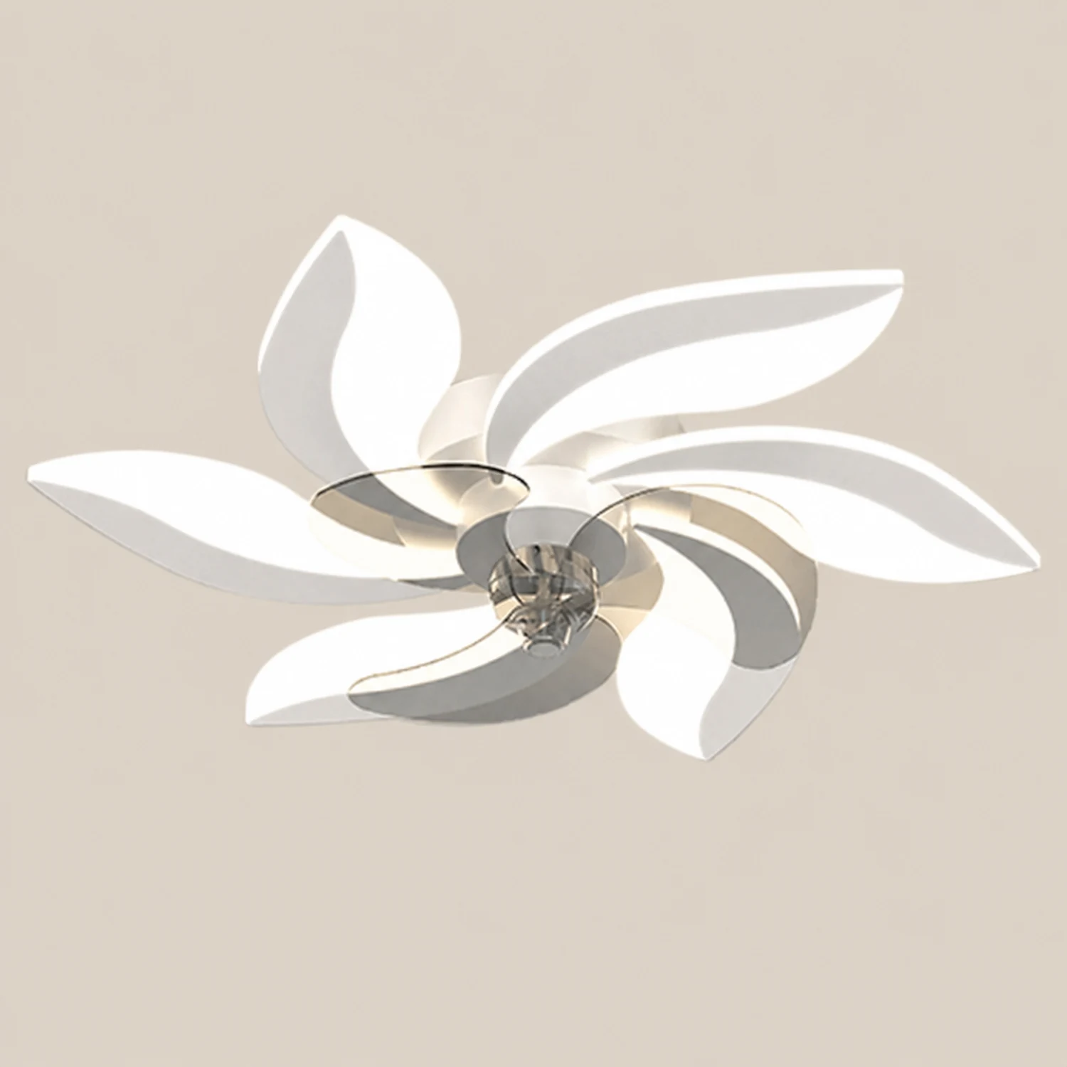 Hana Ceiling Fan with Light, 3 Color, L 26"/27"/31" - Lumpaz