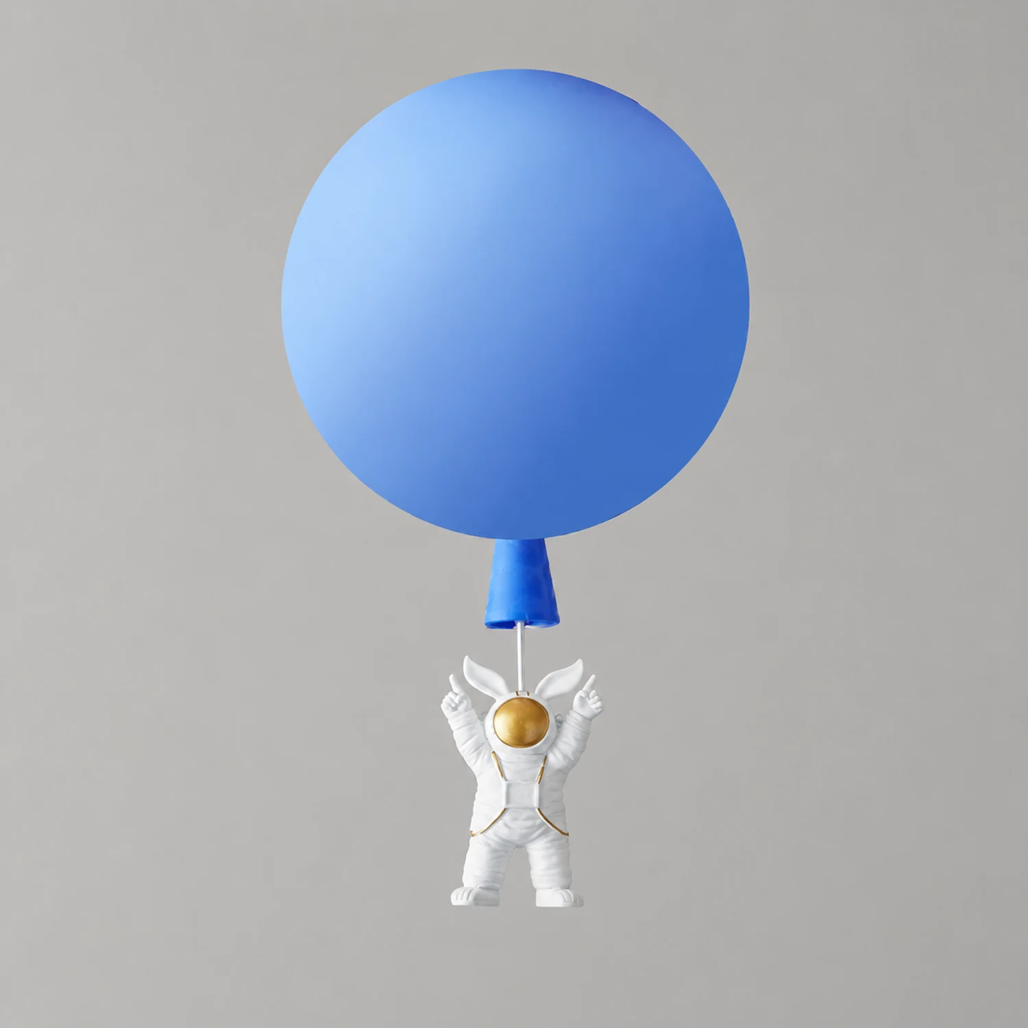 Fateh Astronaut Balloon Flush Mount Ceiling Light 8 Color Bedroom - Lumpaz