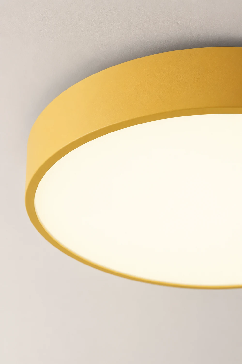 Morandi Ceiling Light Round Flush Mount Yellow/Blue/Green/Pink/Gray Bedroom - Lumpaz