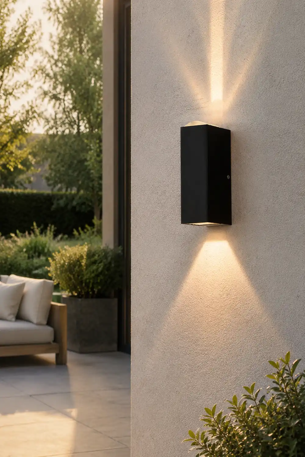 Waterproof Up Down Lighting Spotlight Outdoor Wall Lights - Lumpaz