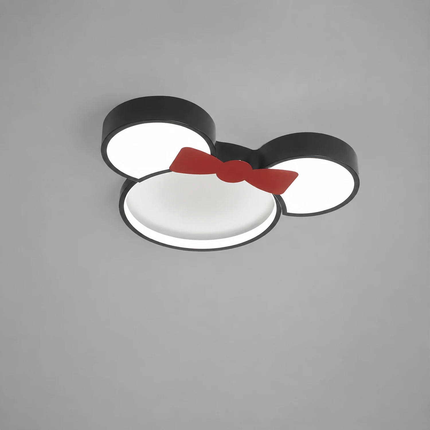 Freja Cartoon Mouse Flush Mount Ceiling Light, 2 Style - Lumpaz