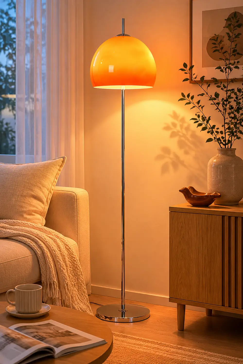 Salgado Sunset Floor Lamp 3 Color Temperature Switchable Gradient Color - Lumpaz