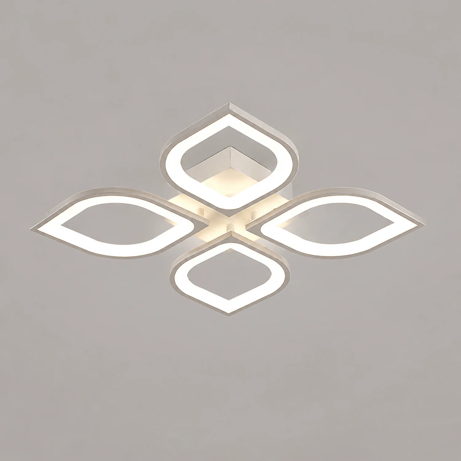 Hana Modern Designer Flower Flush Mount Ceiling Light - Lumpaz