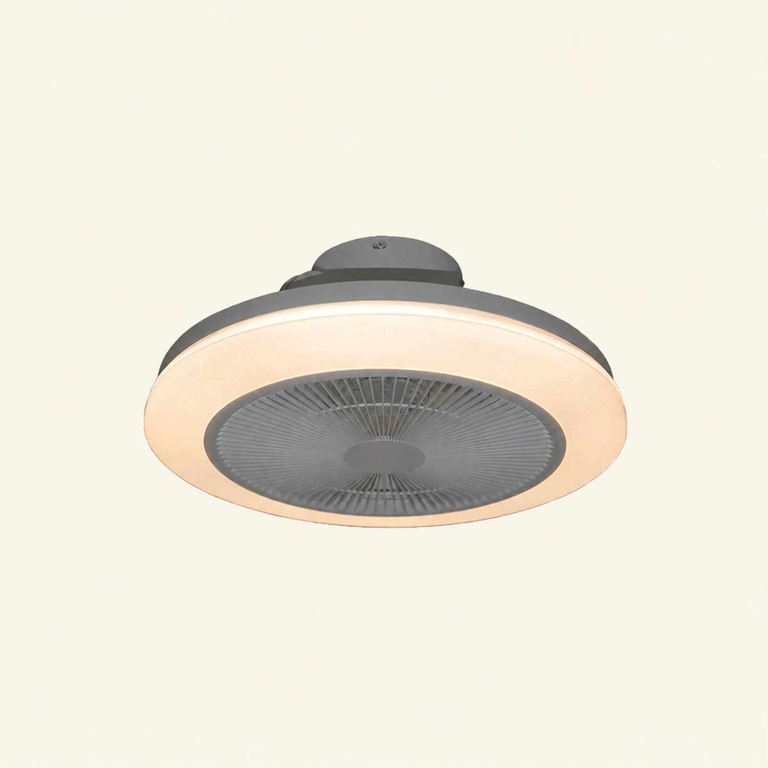 Morandi RGB Bluetooth Ceiling Fan with Light, DIA 19" - Lumpaz