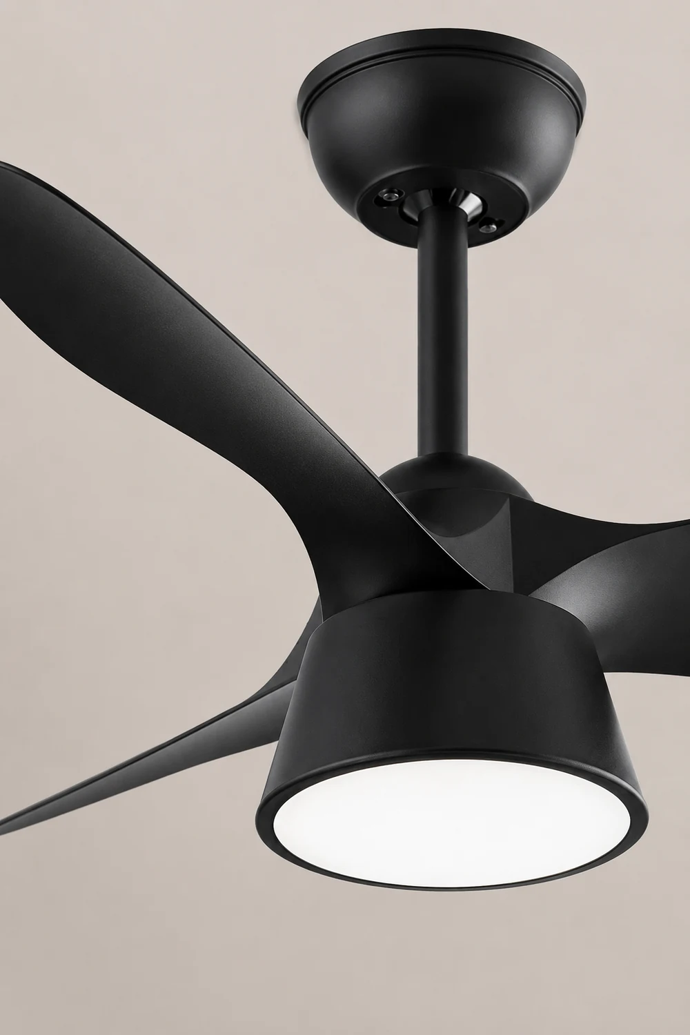 Walters Ceiling Fan with Light, 3 Color, 31.5" - Lumpaz