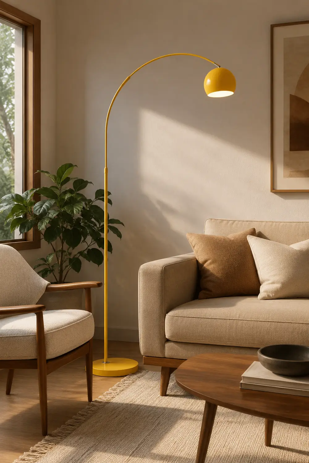 Macaron Modern Fishing 1 Light Arc Floor Lamp Metal - Lumpaz