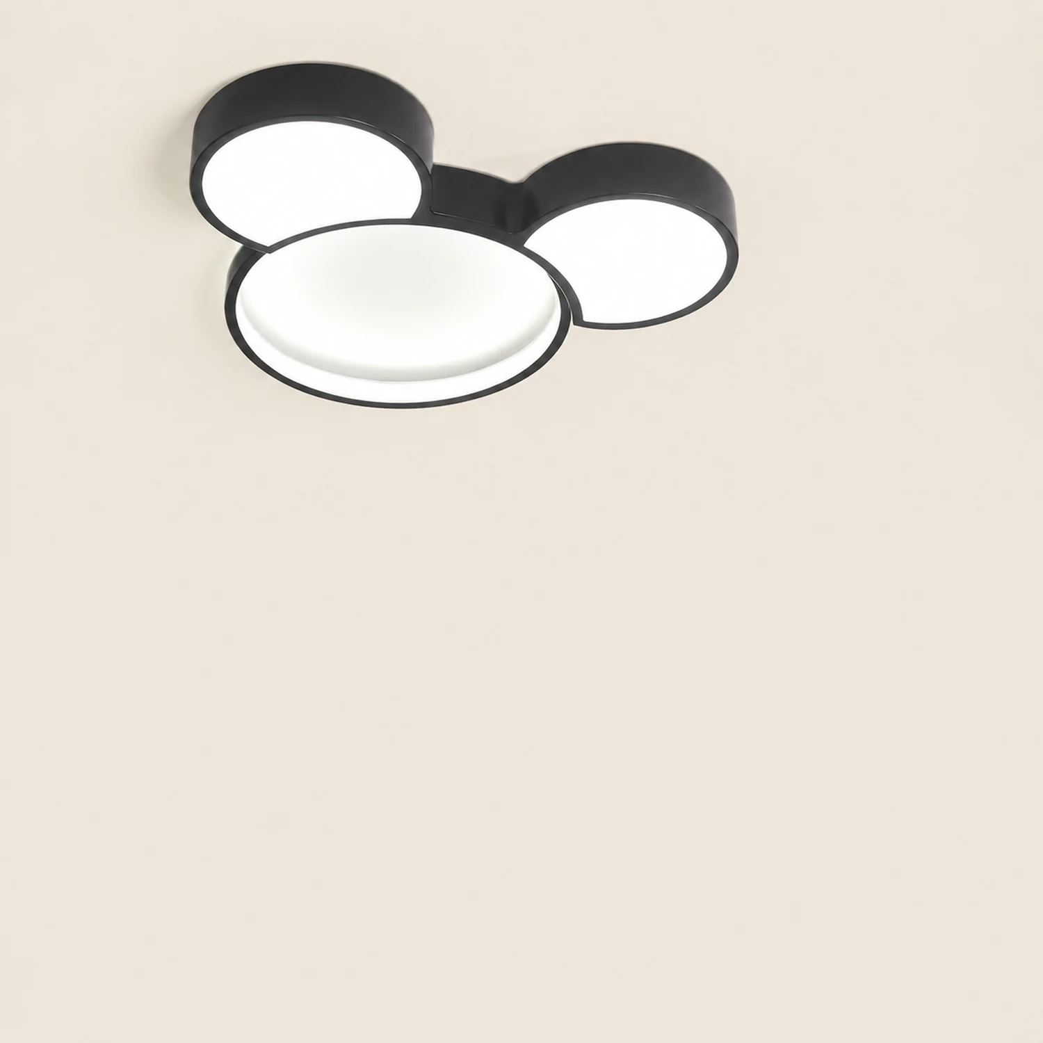 Freja Cartoon Mouse Flush Mount Ceiling Light, 2 Style - Lumpaz
