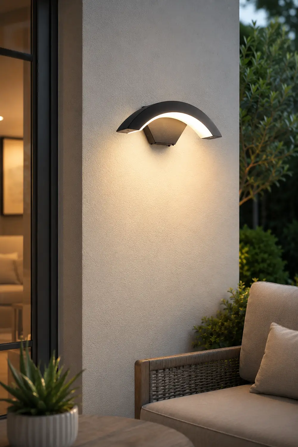Limited Offer Curved Wall Sconce Outdoor Waterproof LED Wall Lamp - Lumpaz